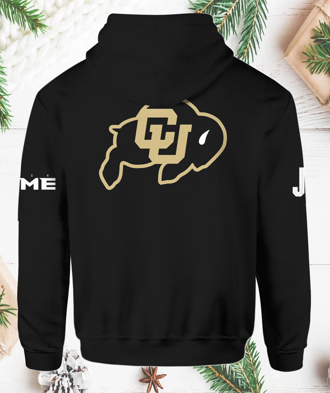 Jc On Deion Sanders 100th Anniversary Colorado Buffaloes Hoodie Lelemoon