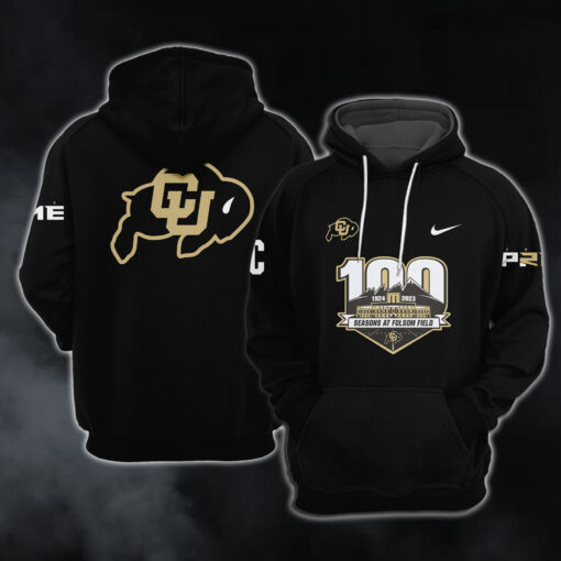 Jc On Deion Sanders 100th Anniversary Colorado Buffaloes Hoodie