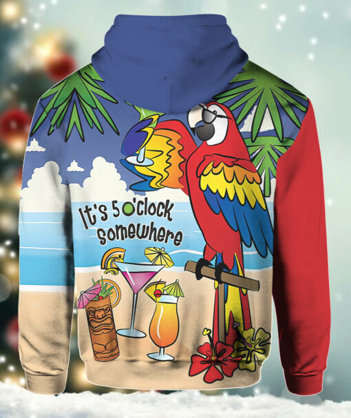 Jimmy Margaritaville It's 5 O'clock Somewhere Funny Hoodie $45.95