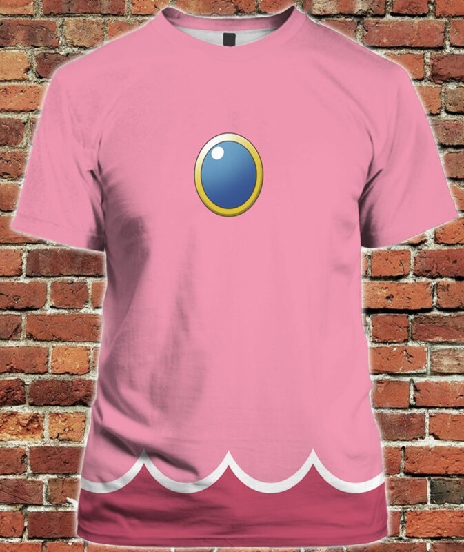 Princess Peach Costume Shirt