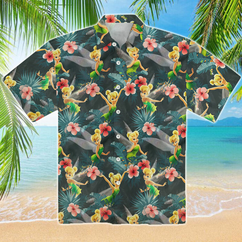 Tinker Bell Hawaiian Shirt Tinker Bell Hawaiian Shirt