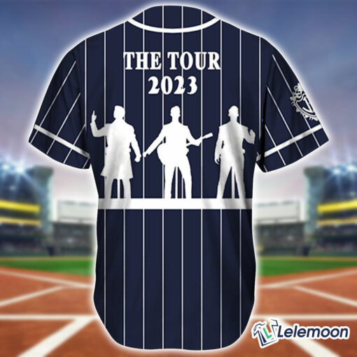 Jonas Brothers The Tour 2023 Baseball Jersey Shirt $36.95