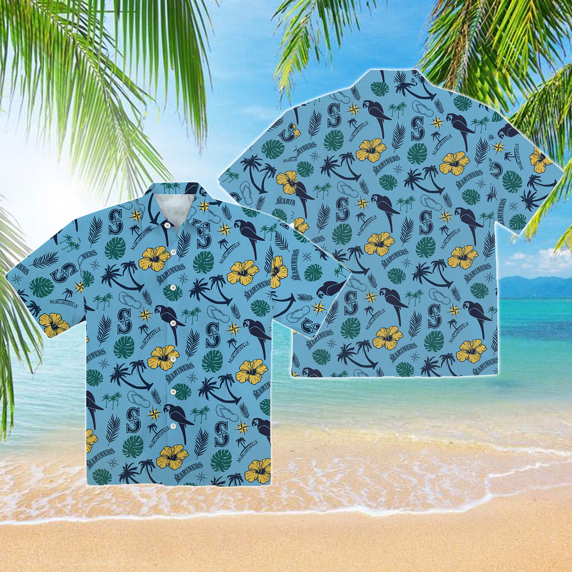Seattle Mariners 2023 Margaritaville Night LE Hawaiian Shirt Lelemoon