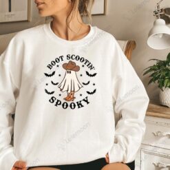 Cowboy Ghost Boot Scootin Spooky T-shirt, Sweatshirt