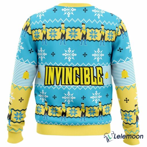 Cute Xmas Invincible Christmas Ugly Sweater $41.95