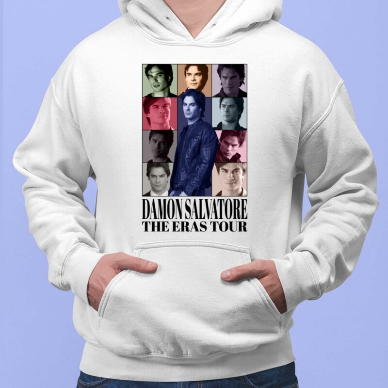 Damon Salvatore The Eras Tour Shirt Damon Salvatore The Eras Tour Shirt, Hoodie, Sweatshirt