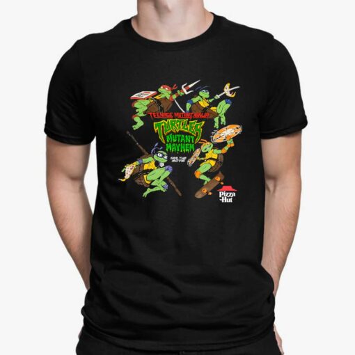 Dan Hernandez Pizza Hut Teenage Mutant Ninja Turtles Mutant Mayhem Shirt $19.95