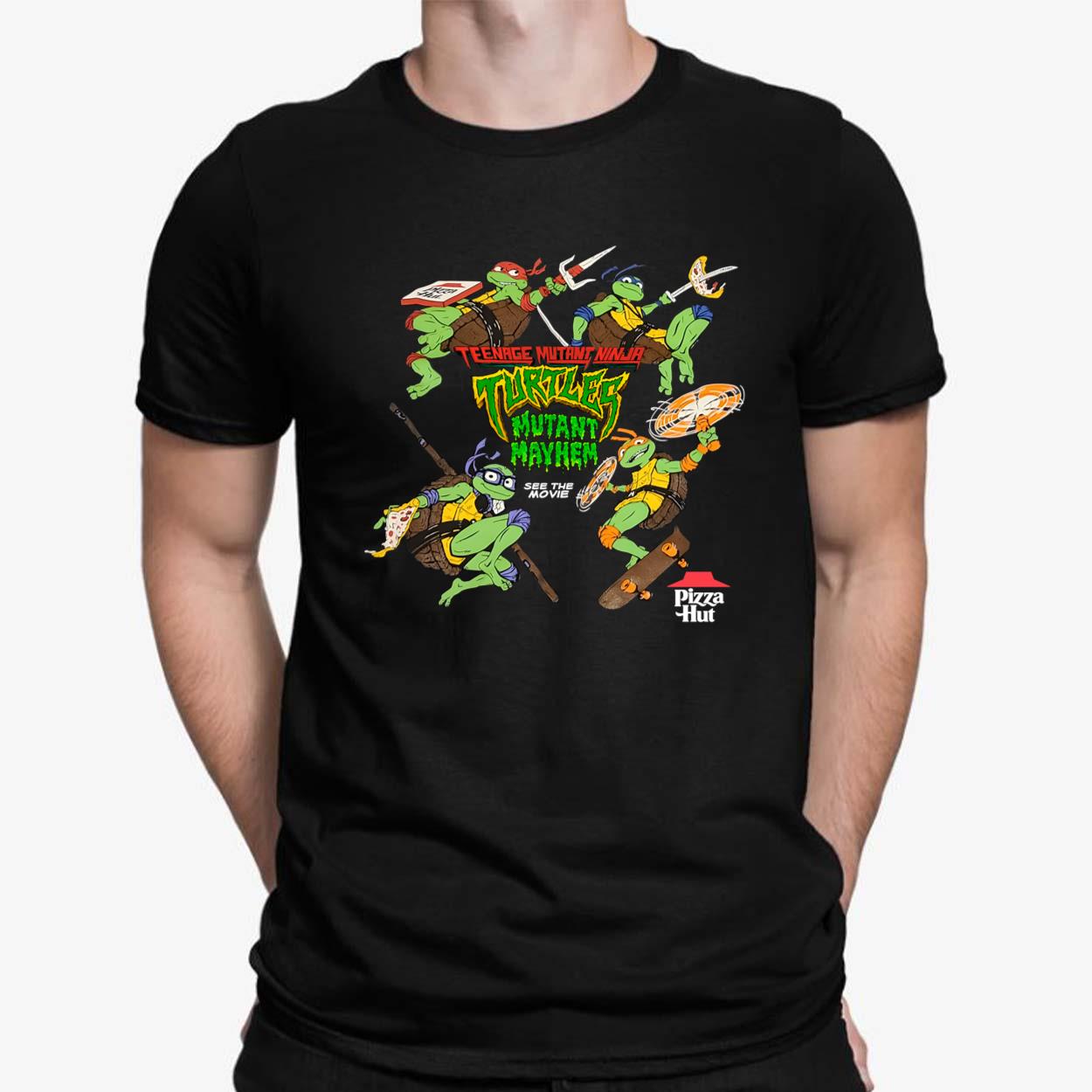 Dan Hernandez Pizza Hut Teenage Mutant Ninja Turtles Mutant Mayhem Shirt