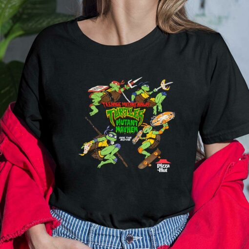 Dan Hernandez Pizza Hut Teenage Mutant Ninja Turtles Mutant Mayhem Shirt $19.95