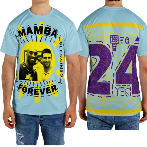 Djokovic Kobe Mamba Forever Shirt