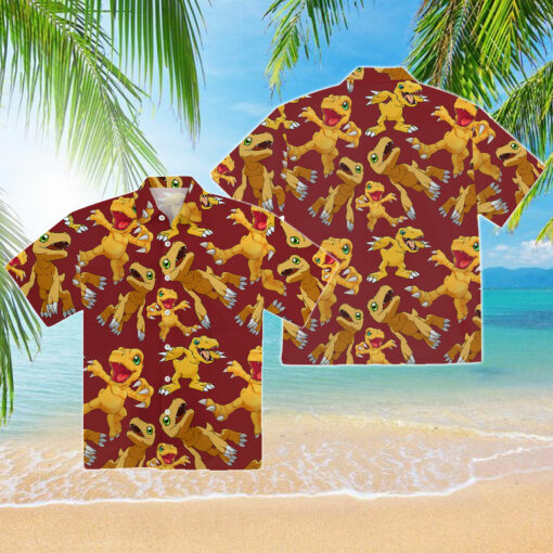 Agumon Hawaiian Shirt $36.95