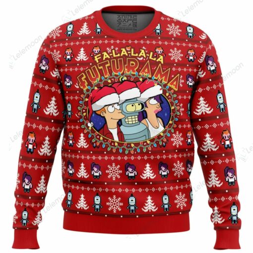 Fa-La-La-La Futurama Ugly Christmas Sweater