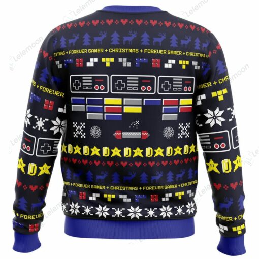 Forever Gamer Christmas Pac-Man Christmas Sweater $41.95