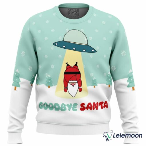 Goodbye Santa Ugly Christmas Sweater
