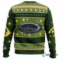 Happy Halo-Days Halo Ugly Christmas Sweater $41.95