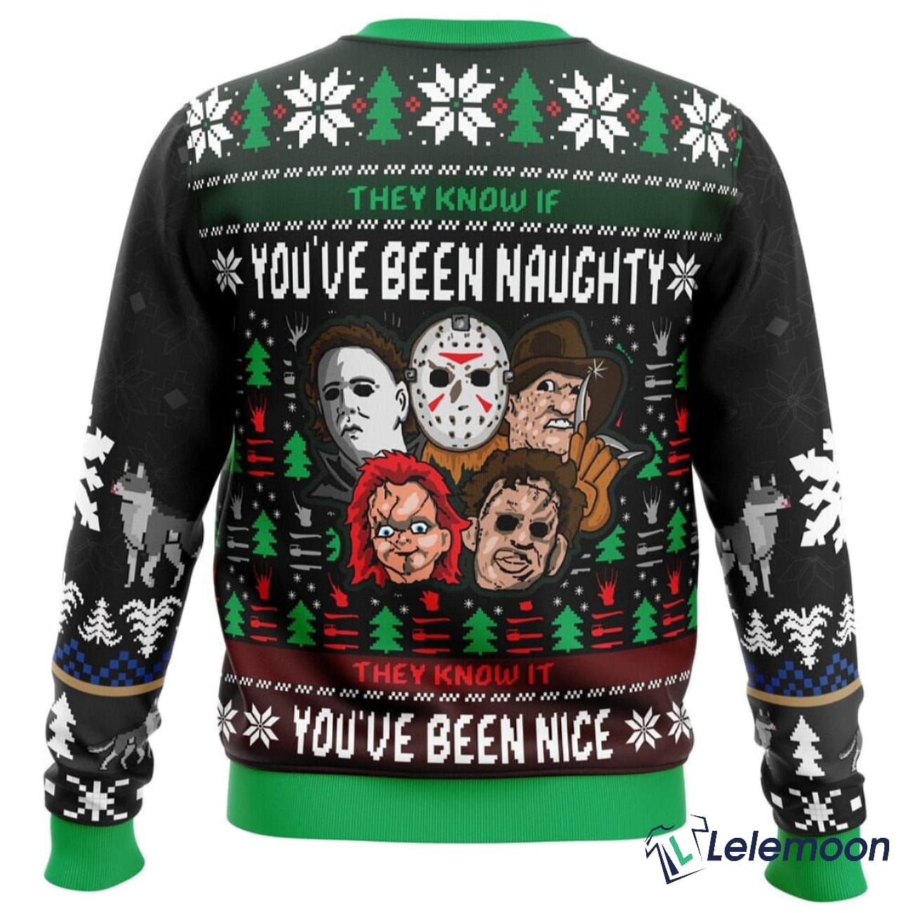 Horror christmas sweater 2025