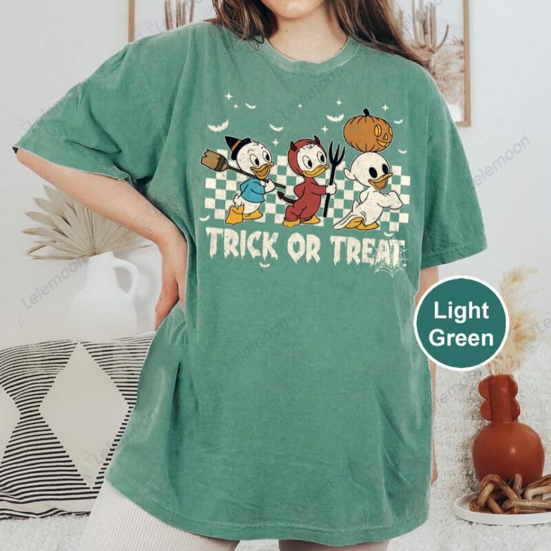 Huey Dewey Louie Halloween Trick Or Treat Shirt Huey Dewey Louie Halloween Trick Or Treat Shirt