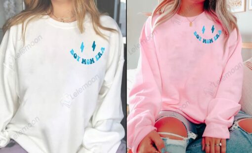 In My Boy Mom Era Sweatshirt & T-Shirt Boy Mom $24.95