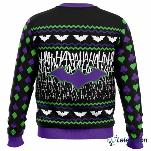 Joker The Dark Knight Christmas Sweater $41.95