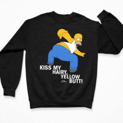 The Simpsons Kiss My Hairy Yellow But Vintage T-Shirt $19.95