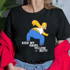 The Simpsons Kiss My Hairy Yellow But Vintage T-Shirt, Hoodie, Sweatshirt