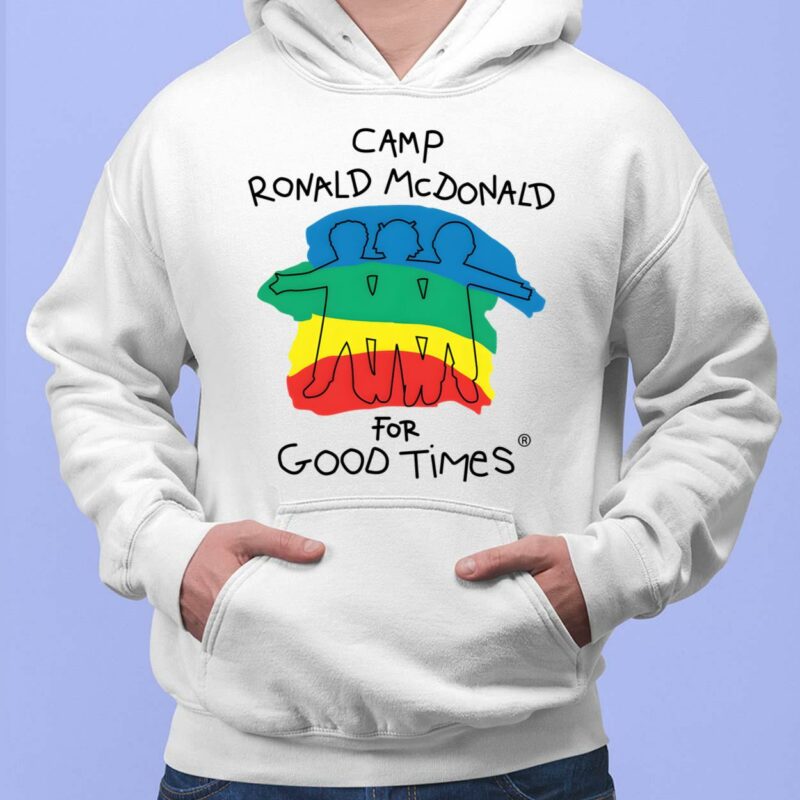 Camp Ronald Mcdonald For Good Times Shirt Camp Ronald Mcdonald For Good Times Shirt, Hoodie, Sweatshirt