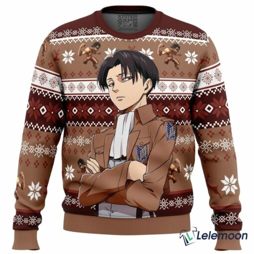 Levi Ackerman Ugly Christmas Sweater