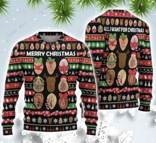 Merry Christmas Funny Christmas Sweater For Men And Women $41.95