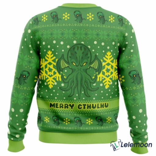 Merry Cthulhu Ugly Christmas Sweater $41.95