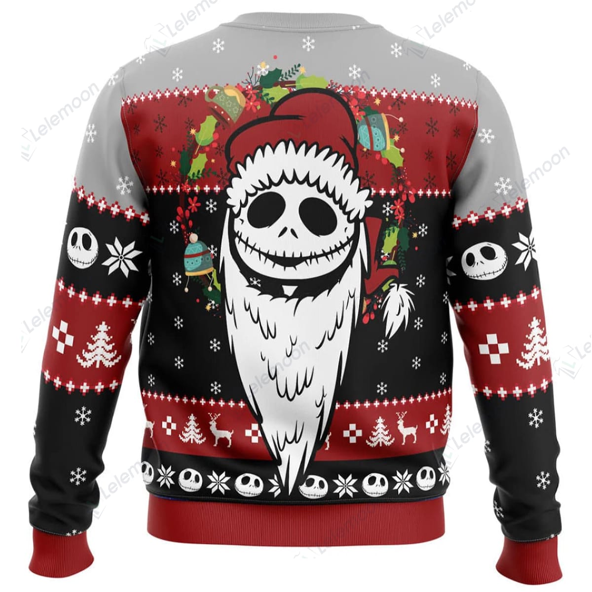 Merry Nightmare The Nightmare Before Christmas Ugly Christmas Sweater Lelemoon