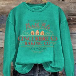 North Pole Milk & Cookie Co Baked Fresh Daily Since 1842 Sweatshirt $30.95