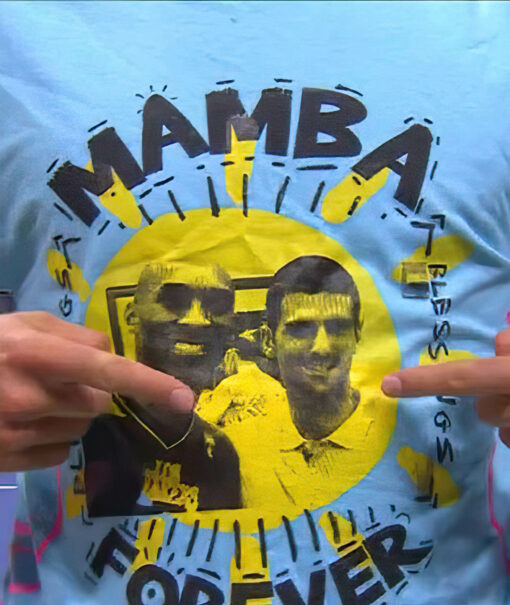 Novak Djokovic Kobe Bryant Mamba Forever T-Shirt $29.95