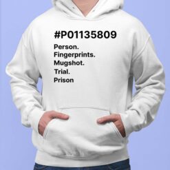 P01135809 Person Fingerprints Mugshot Trial Prison Shirt, Hoodie, Sweatshirt