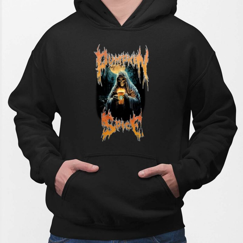 Pumpkin Spice Latte Death Metal Shirt Pumpkin Spice Latte Death Metal Shirt $19.95