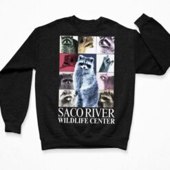Raccoon Saco River Wildlife Center The Eras Tour Shirt $19.95