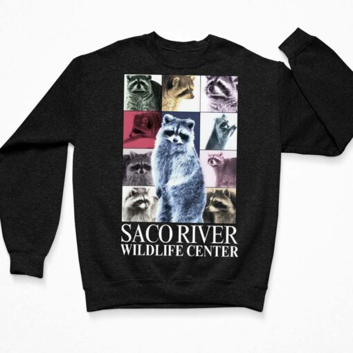 Raccoon Saco River Wildlife Center The Eras Tour Shirt $19.95