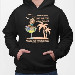 Rest In Peace Jimmy Buffett Son Of Sailors Thanks For Your Memories Since 1946-2023 Shirt