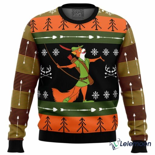 Robin Hood Ugly Christmas Sweater $41.95