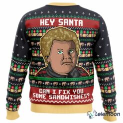 Sandwiches For Santa Bad Santa Sandwiches Christmas Sweater $41.95