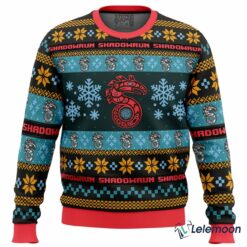 Shadowrun Board Games Christmas Ugly Sweater