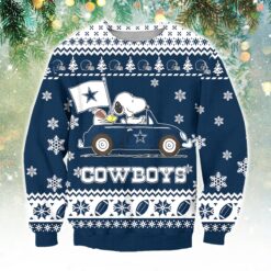 Snoppy Dallas Cowboys Christmas Sweater