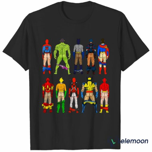 Superhero Butts T-shirt