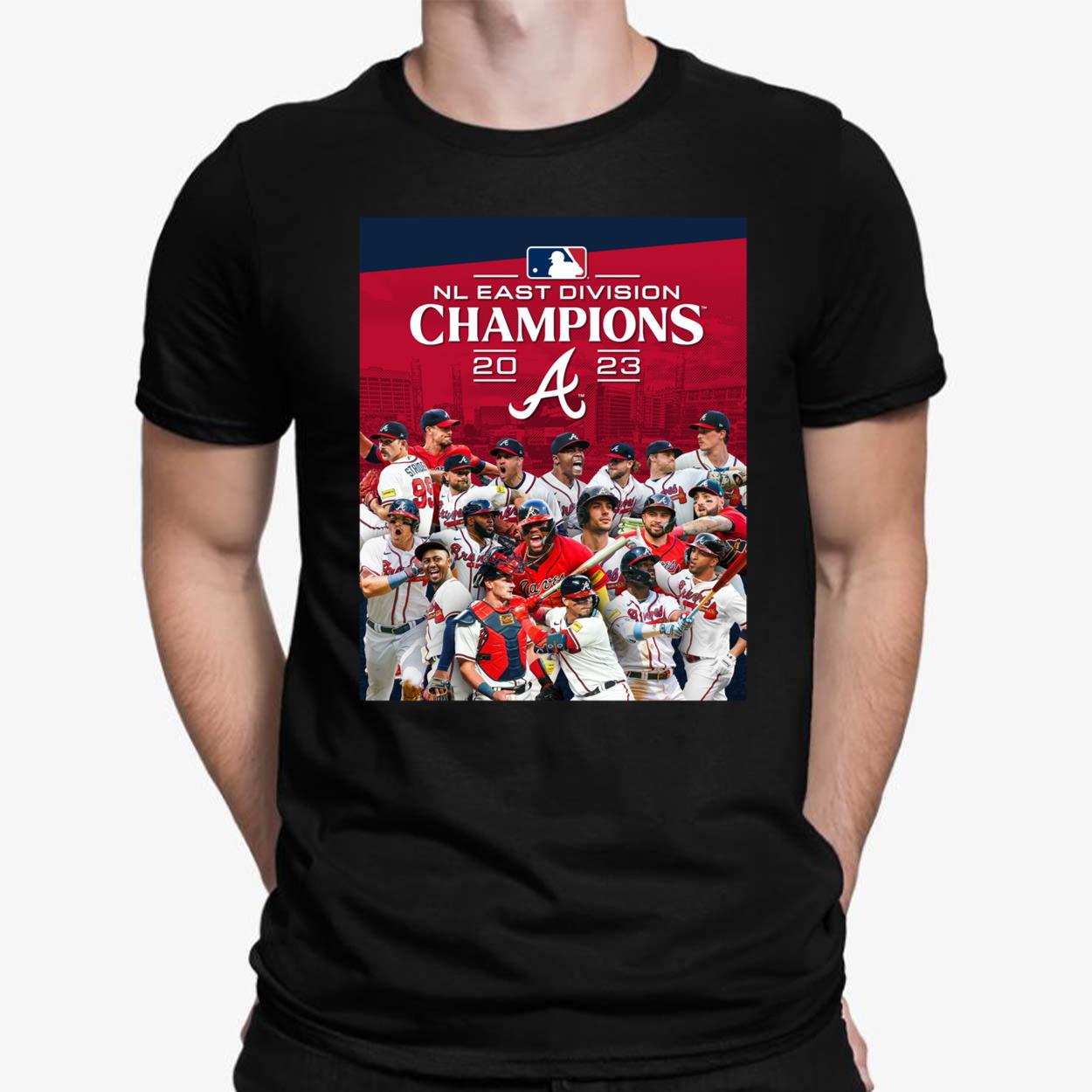 The Atlanta Braves Are 2023 Nl East Champions Shirt - Lelemoon