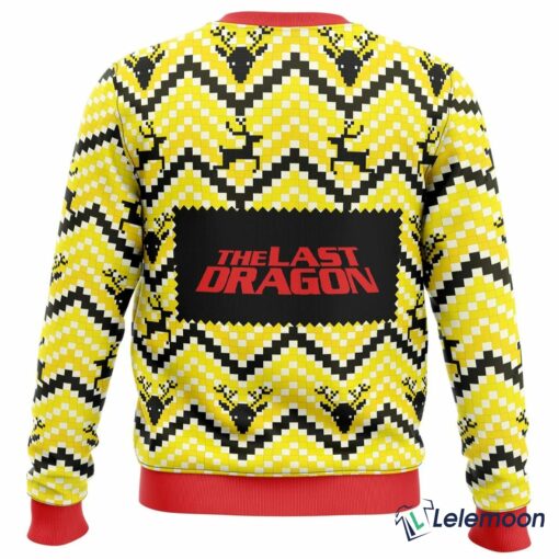The Last Dragon Ugly Christmas Sweater $41.95