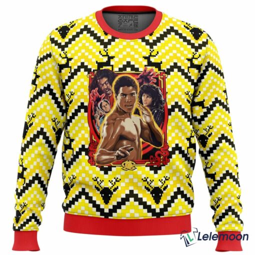 The Last Dragon Ugly Christmas Sweater $41.95