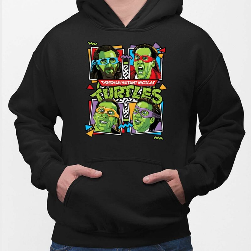 Thespian Mutant Nicolas Turtles Shirt $19.95