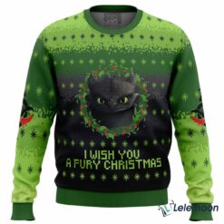 Toothless Christmas Ugly Sweater