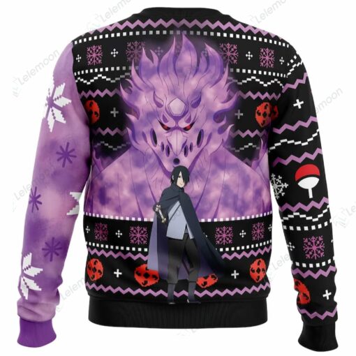Ugly Sweater Sasuke Ugly Christmas Sweater $41.95