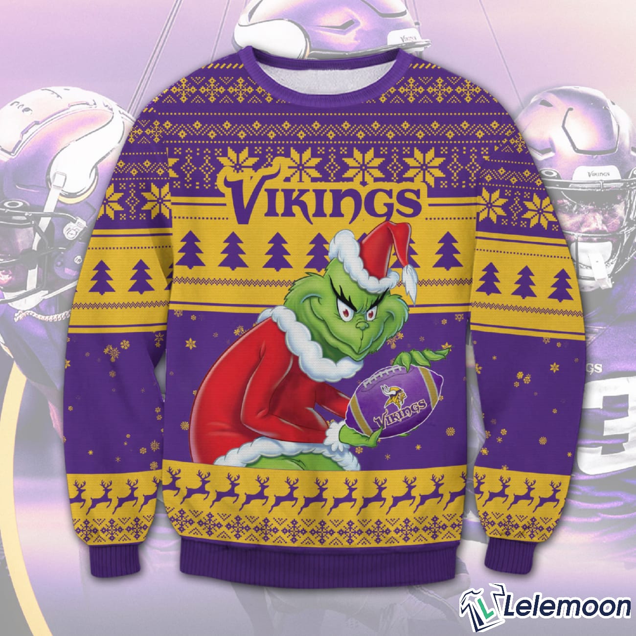 ugly sweater vikings