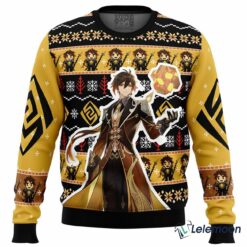 Z Genshin Impact Ugly Christmas Sweater
